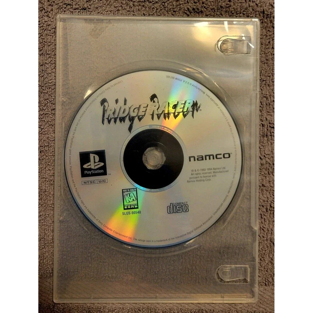 Ridge Racer (Sony PlayStation 1, 1993) DISC ONLY! VG COND, FAST SHIPPING